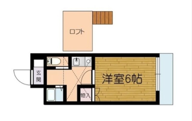 アップルハウス城西町 間取り