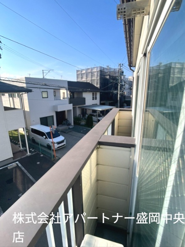 アップルハウス城西町 ベランダ