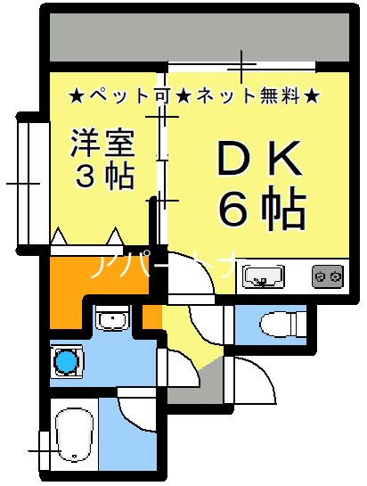 フィオーレ武 間取り