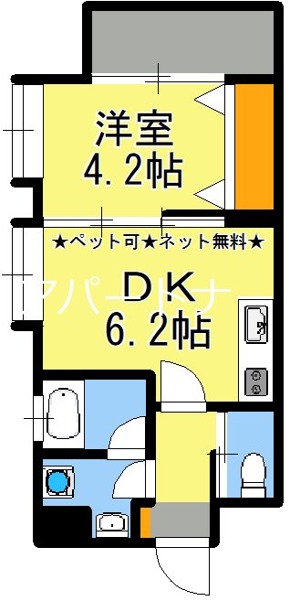 フィオーレ武 間取り