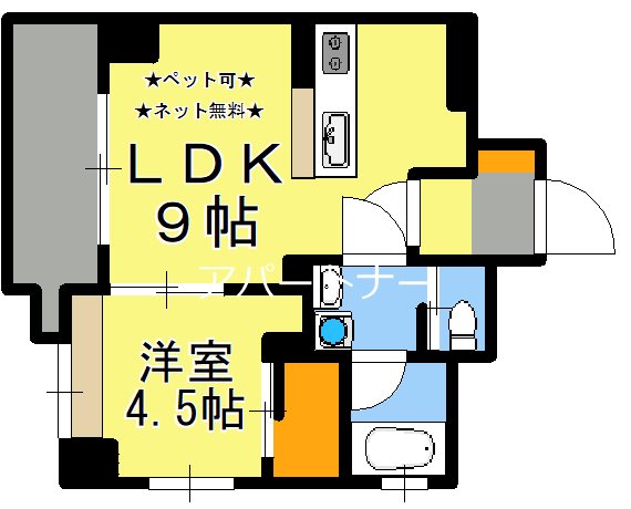 さくらヒルズ　樋之口壱番館 間取り