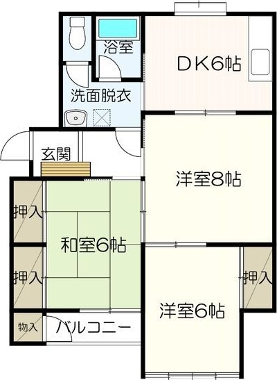 コーポくどうPart1 間取り
