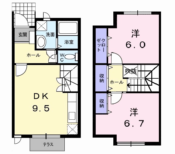 リツゲンＡ．Ｔ 間取り