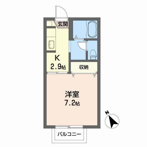 カオリーモ青山 Ａ 間取り