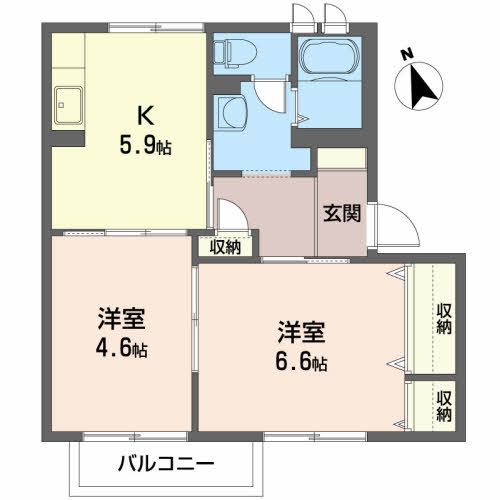 ディアス大館 間取り