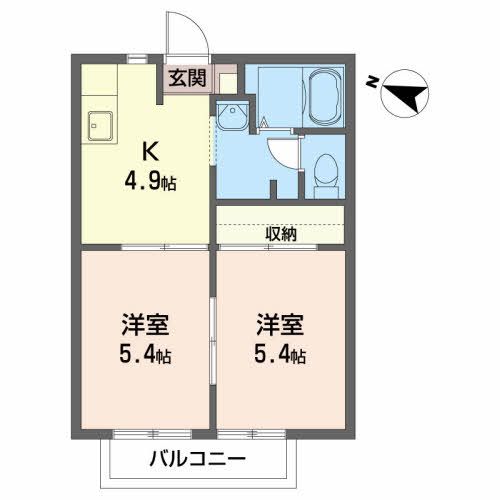 アメニティタウンＡ 間取り