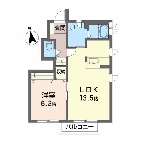 アミスターⅡ 間取り