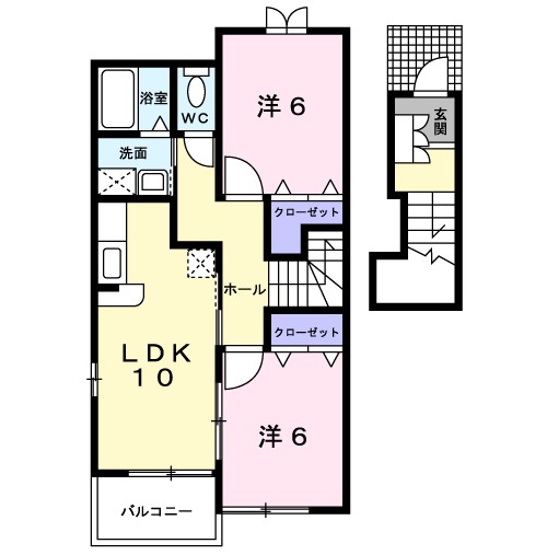 サンリットＳ・Ⅰ 間取り