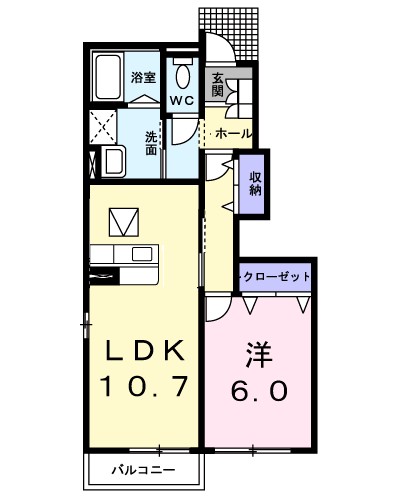 サンリットＳ・Ⅰ 間取り