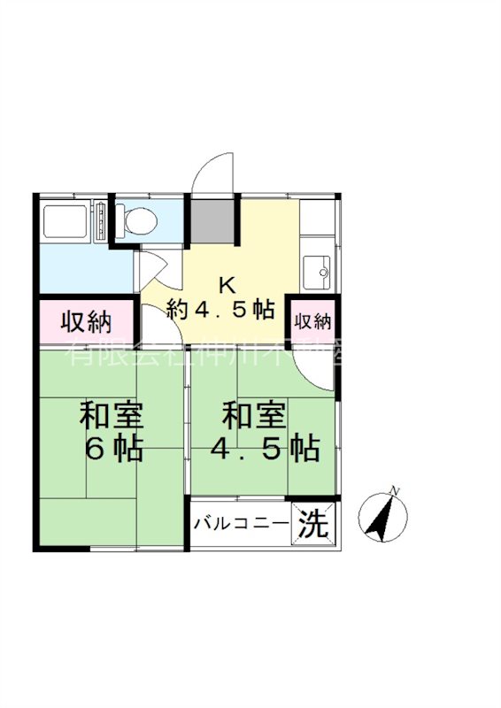 永浦ハイツ 間取り