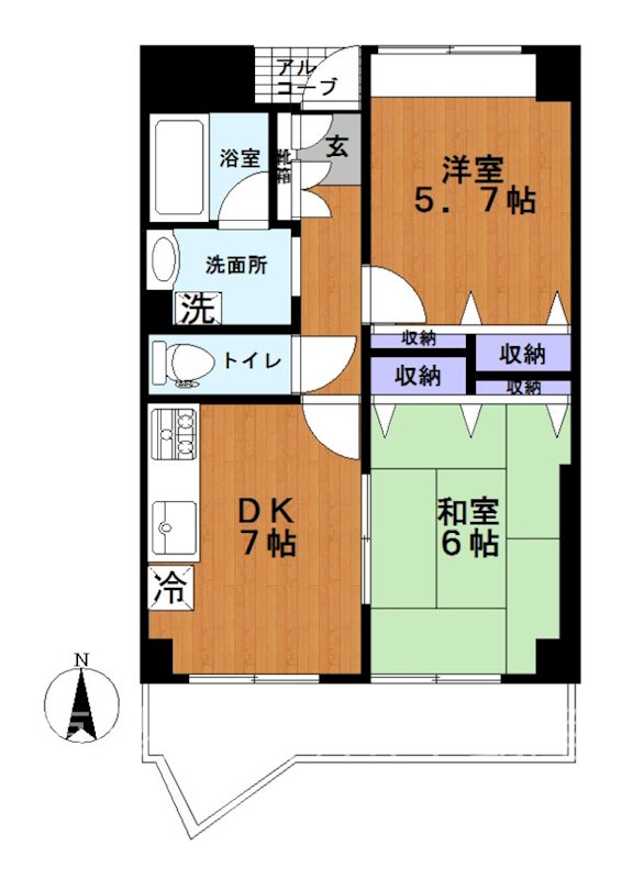 東京都足立区綾瀬３丁目 間取り