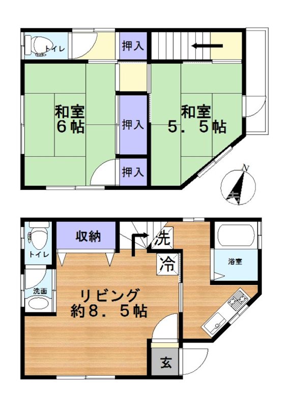 東京都葛飾区四つ木２丁目 間取り