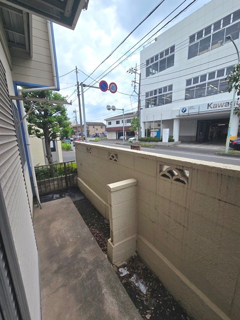 グレースコーポＩ ベランダ