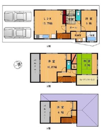 西川口5丁目戸建 間取り