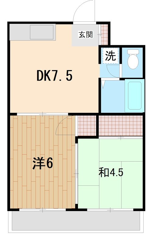 ル・ブランシェ 間取り
