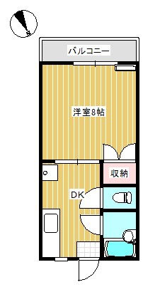ヴィラ川中 間取り