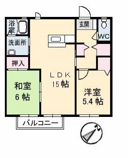 シャーメゾン長府黒門 間取り