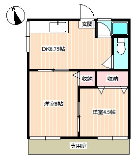 植野アパート 間取り