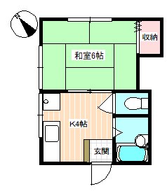 コーポおおしま 間取り
