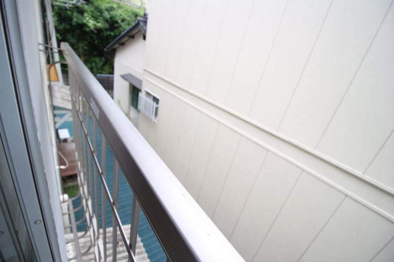 前田アパート ベランダ
