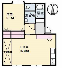 フローレンス　Ⅱ 間取り