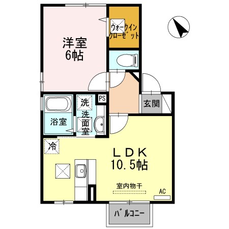 ビィラ・クレール 間取り