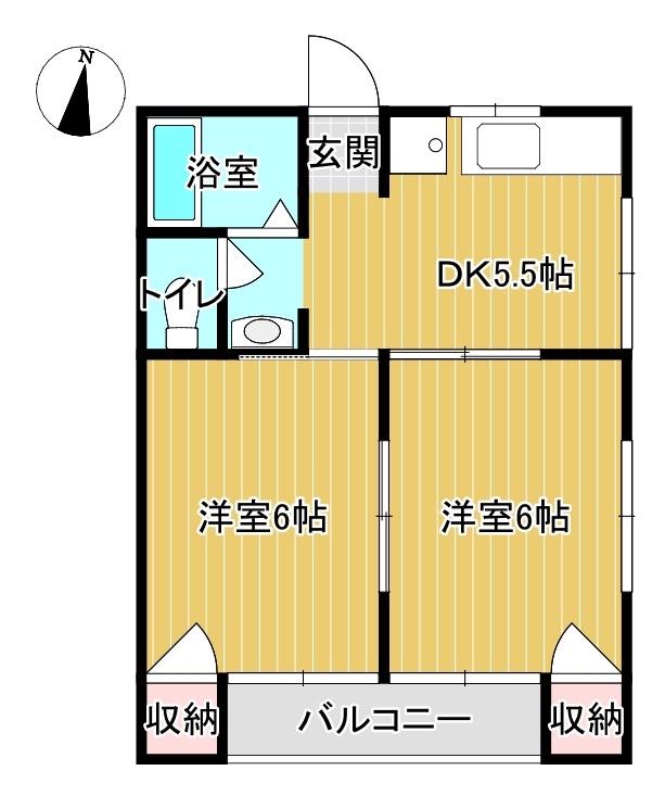 コーポユキ 間取り