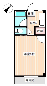 ヴィラージュ久道 間取り