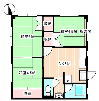 西村アパート 間取り