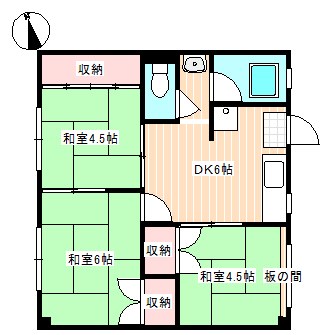 西村アパート 間取り