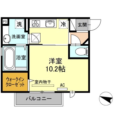 アイクレスト下関駅 間取り