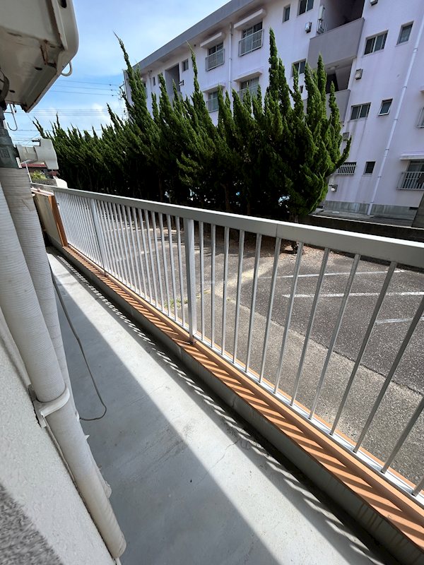ハイツめぐみ ベランダ