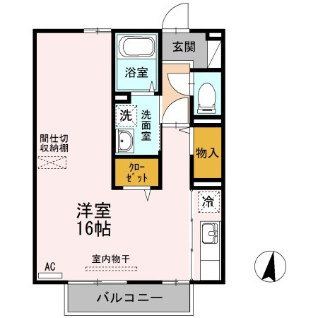 グリーンハイム　B棟 間取り