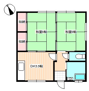 みどり荘 間取り