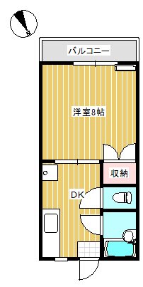 ヴィラ川中 間取り