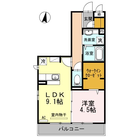 サンシャイン　ゆたか 間取り
