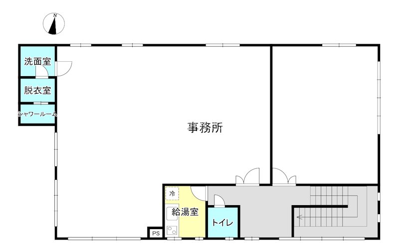 上新地町3丁目Lテナント 間取り