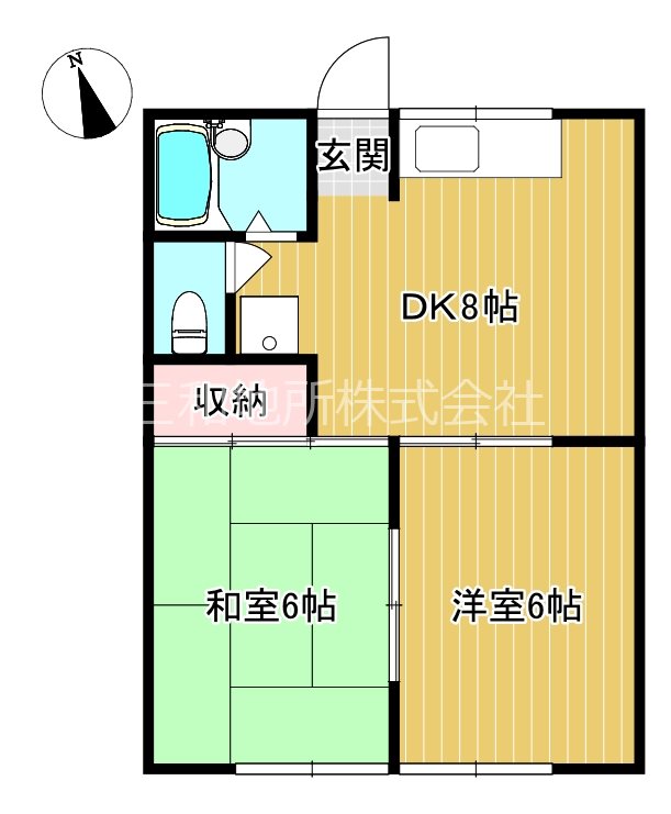 ホワイトハイムT2 間取り