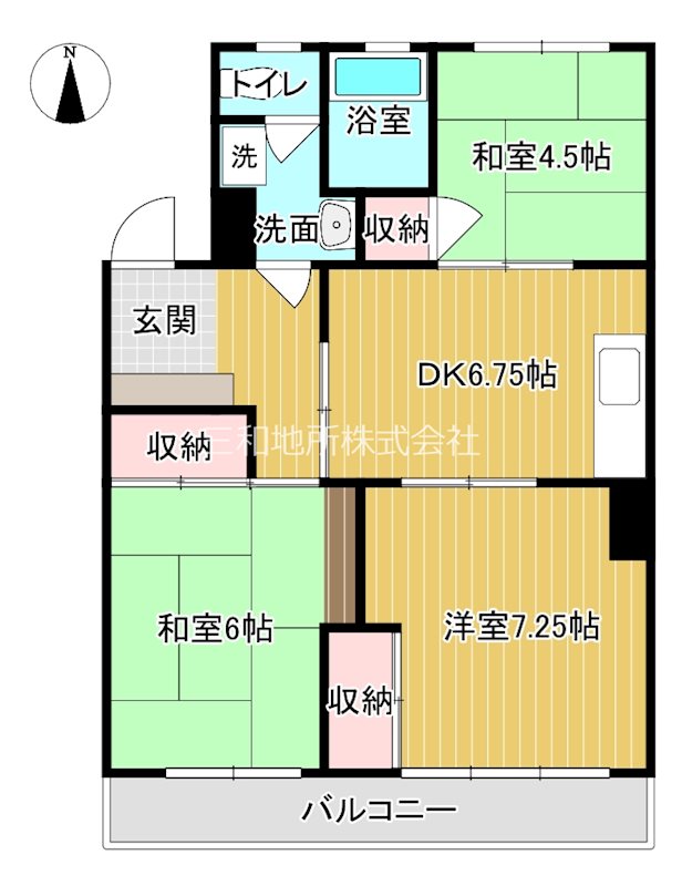 コーポラスコスモスB 間取り