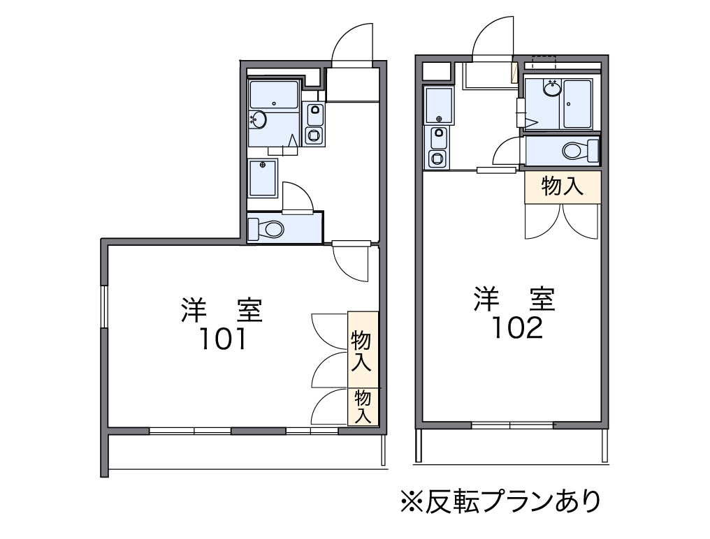 レオパレスＬｉｇｈｔｌｉｆｅⅠ 間取り