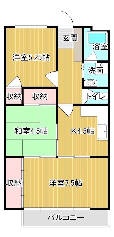 アーバン25 間取り