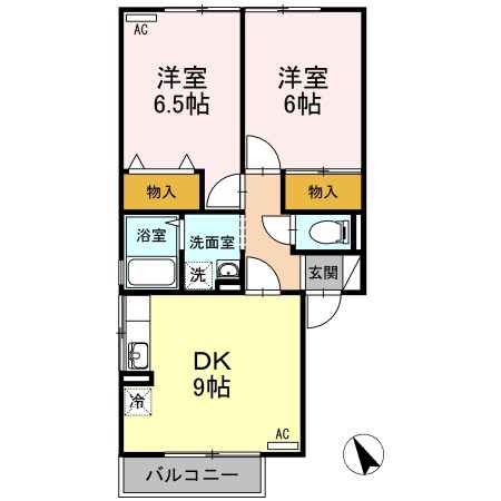 ウィルモア田倉 間取り