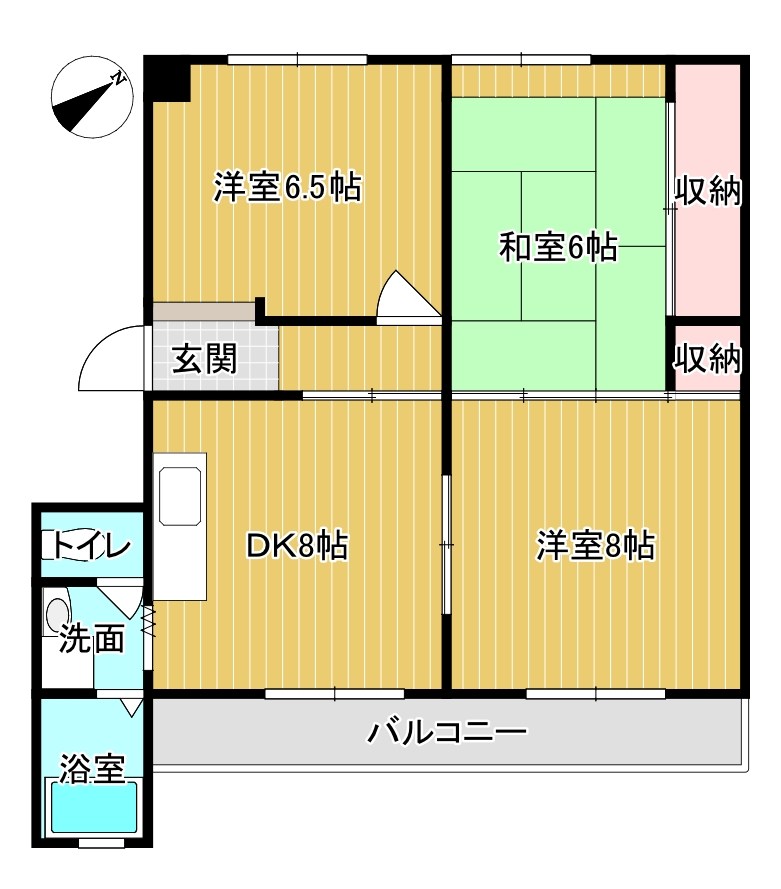 マンション　アーバン 間取り