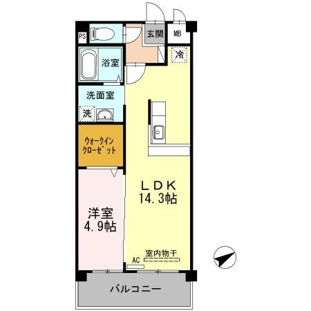 FAMILLE王司 間取り