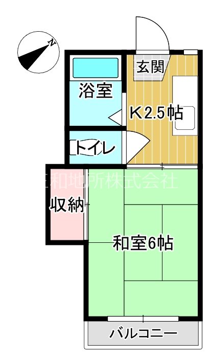 フレグランス東駅 間取り