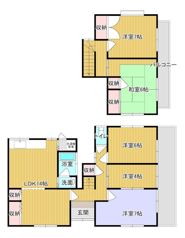 田上アパート 間取り