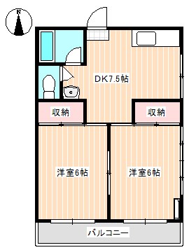 ファミールたけひさ 間取り