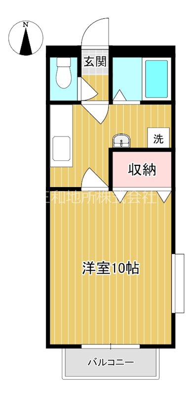 KNハイツ 間取り