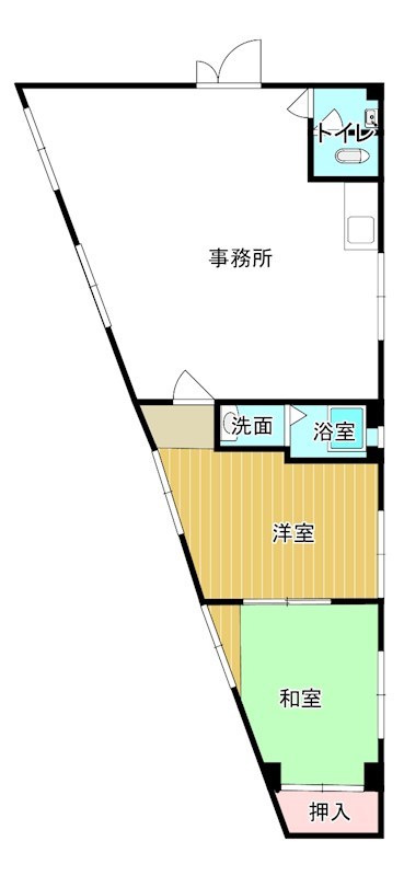 新地岡田ビル 間取り