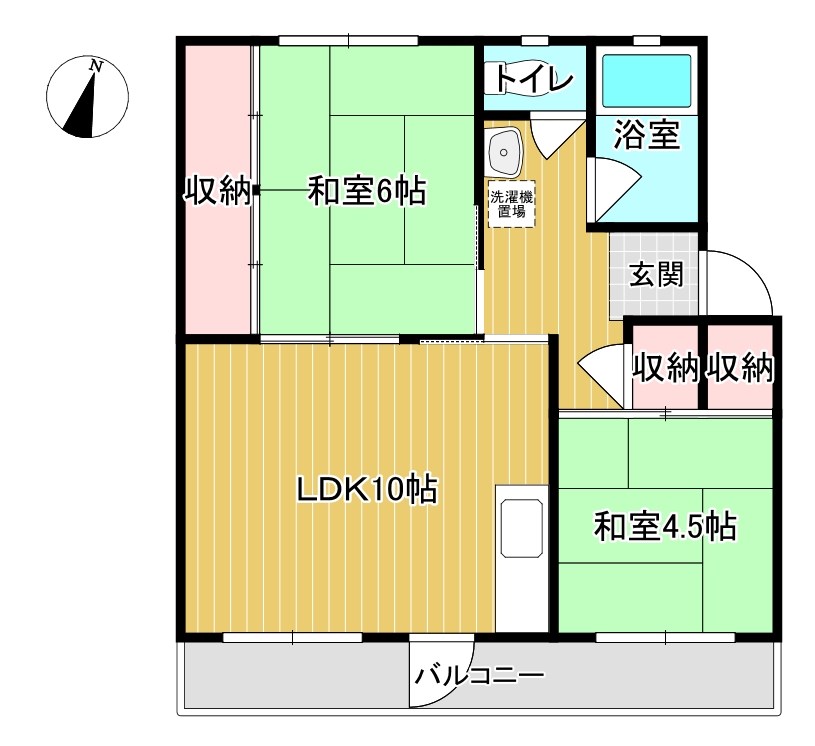 正木フラッツ 間取り